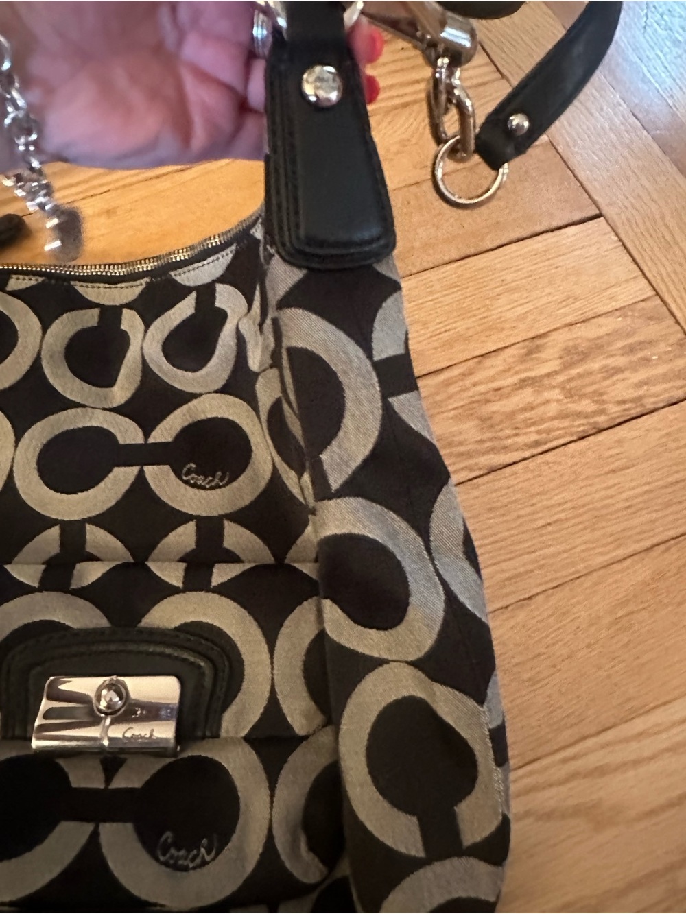 Vintage Coach Handbag - Picture 3 of 8